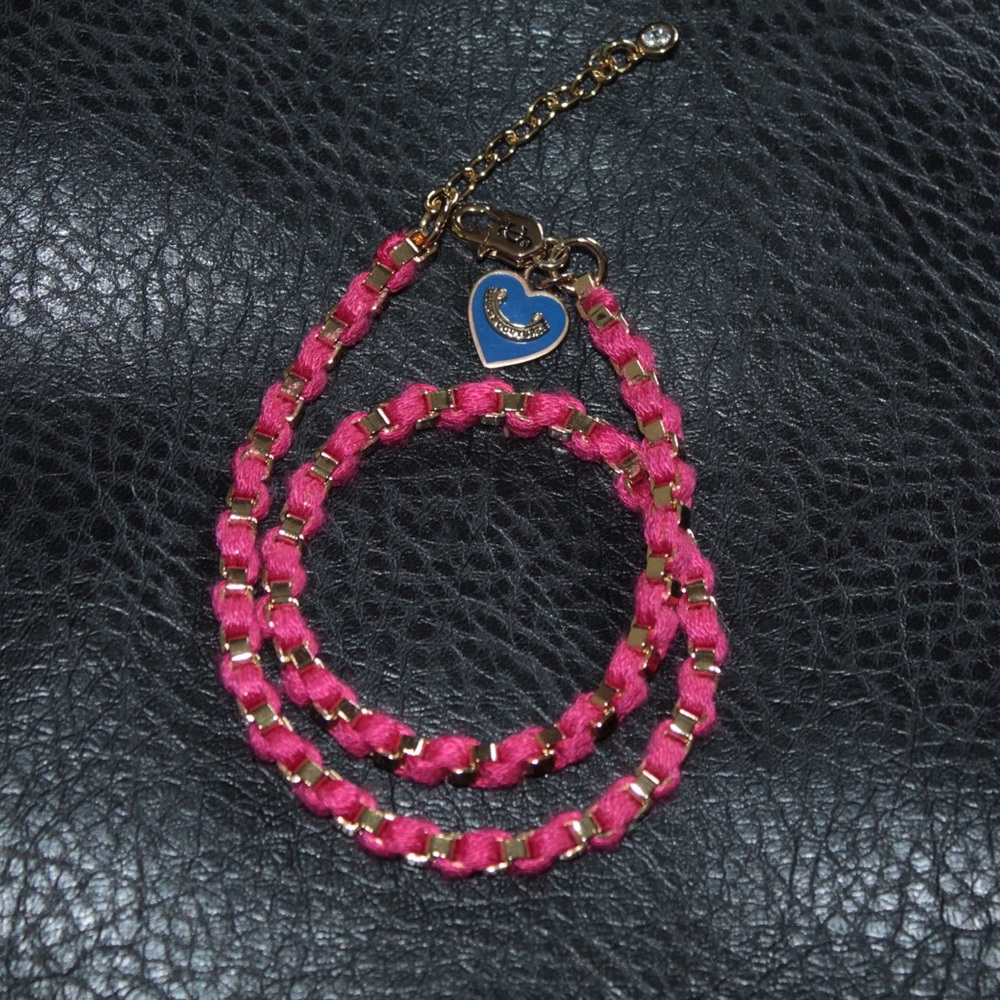 10/10/20 Sale✨ Pink Juicy Couture Wrap Bracelet